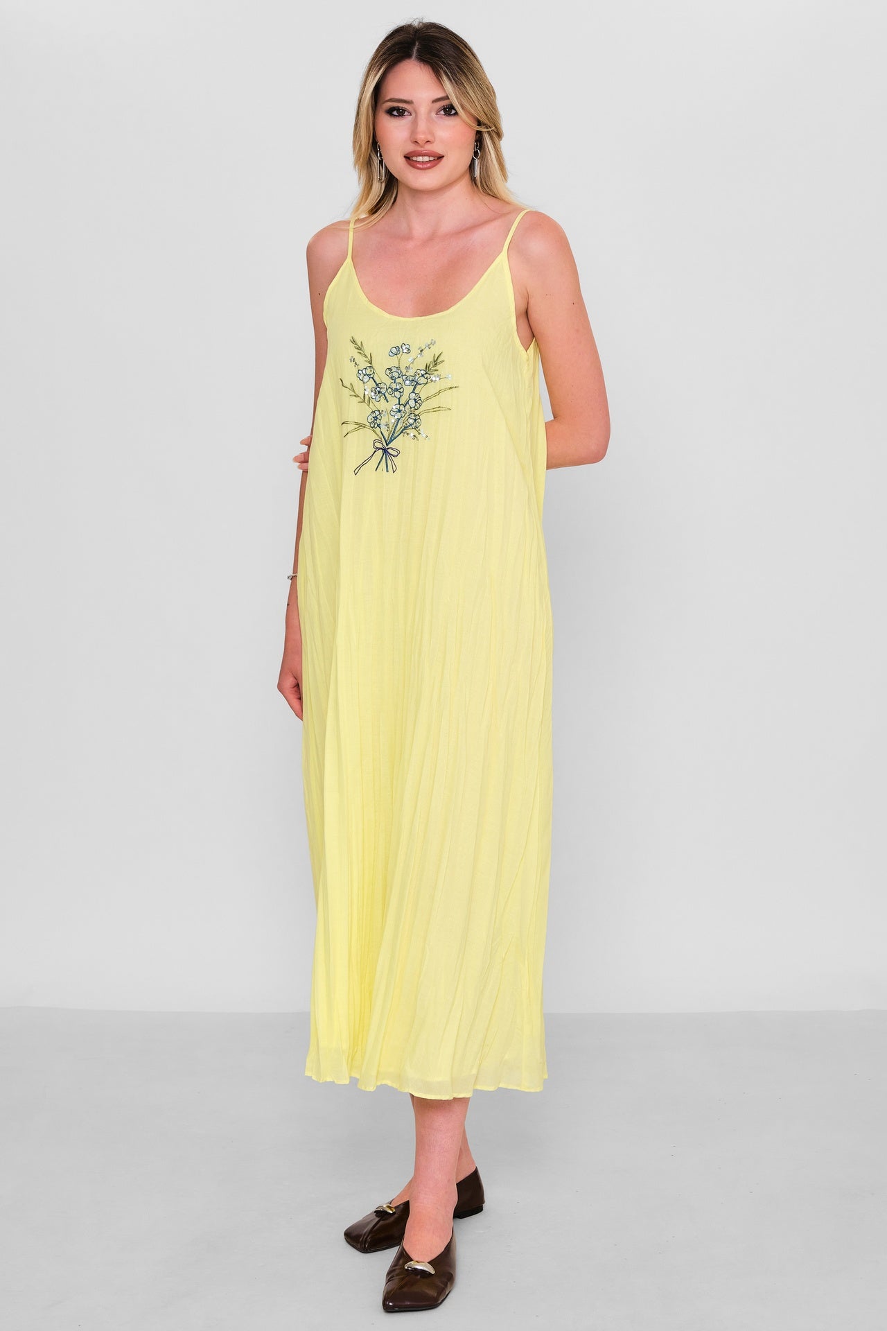 Qm - Regular Size Dress (QM.Y26.ELB.QE438) - 8690200193620
