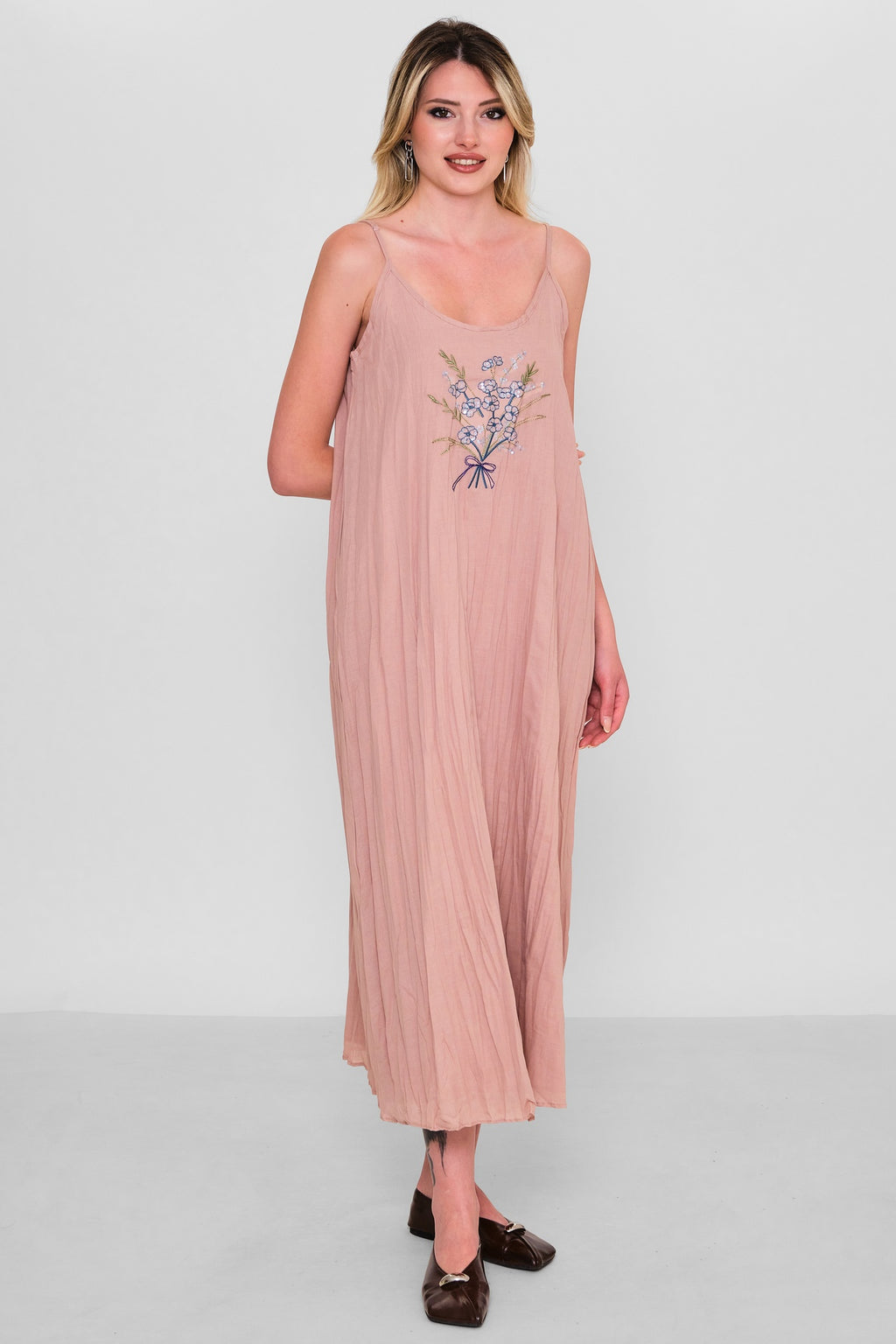 Qm - Regular Size Dress (QM.Y26.ELB.QE438) - 8690200193637