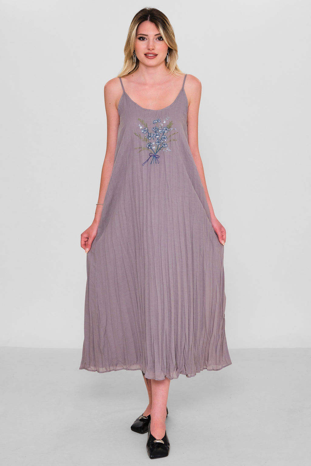 Qm - Regular Size Dress (QM.Y26.ELB.QE438) - 8690200193644