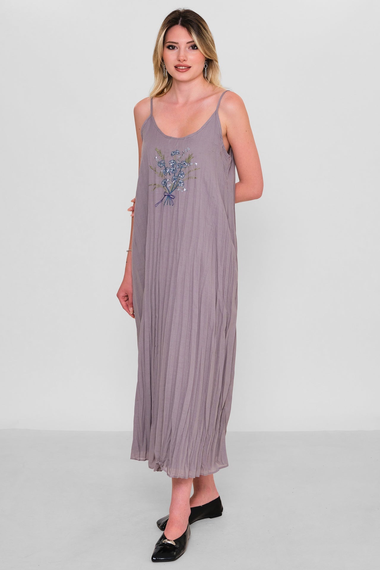 Qm - Regular Size Dress (QM.Y26.ELB.QE438) - 8690200193644
