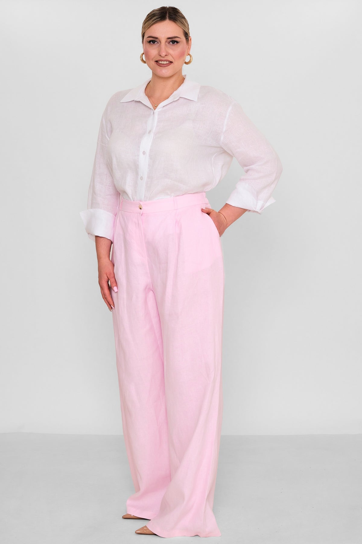Dayi - Plus Size Trousers (BDY26Y50699) - 8690200193743