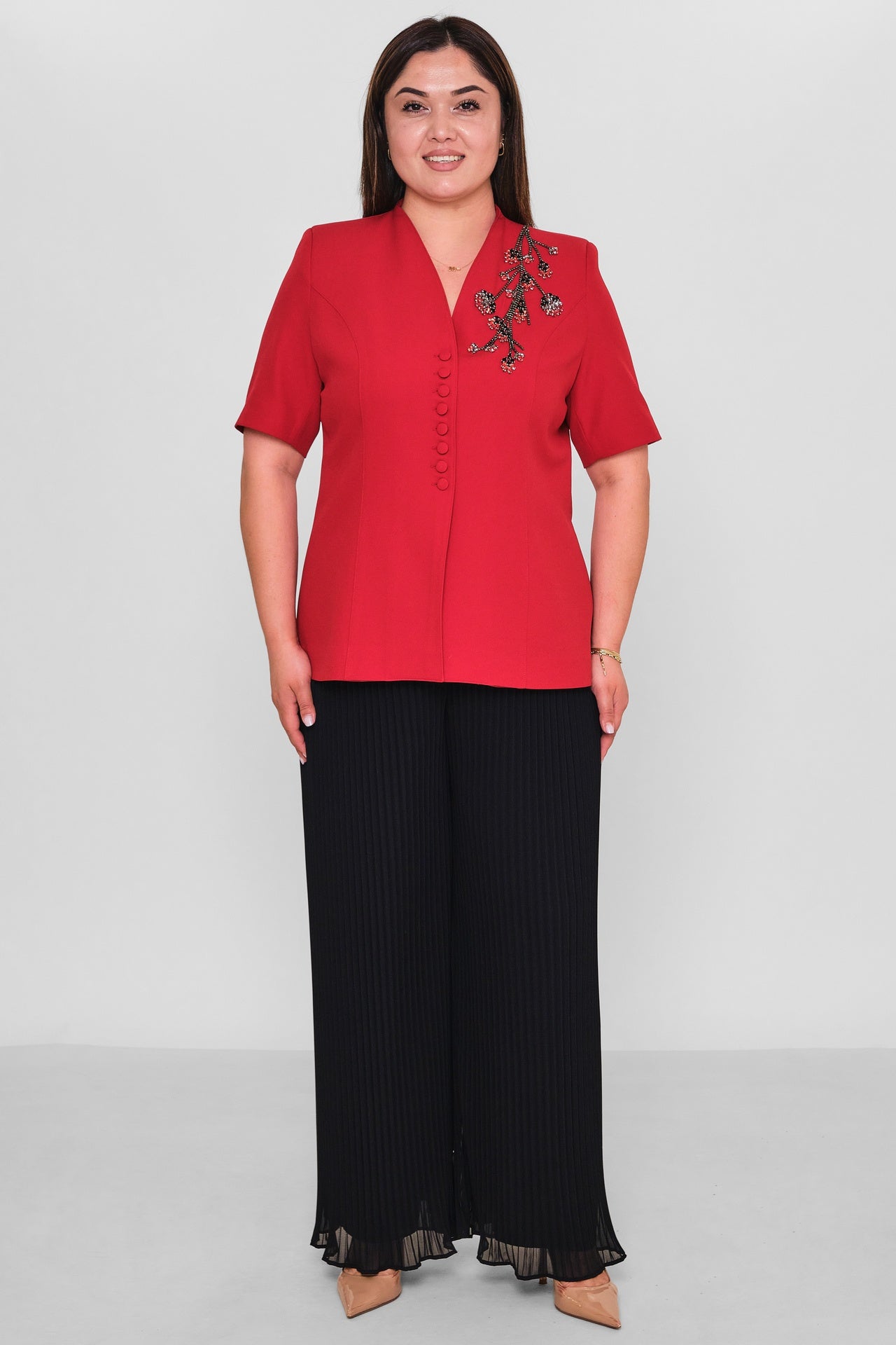 Dress Port - Plus Size Suit (DSP26Y3499) - 8690200194023