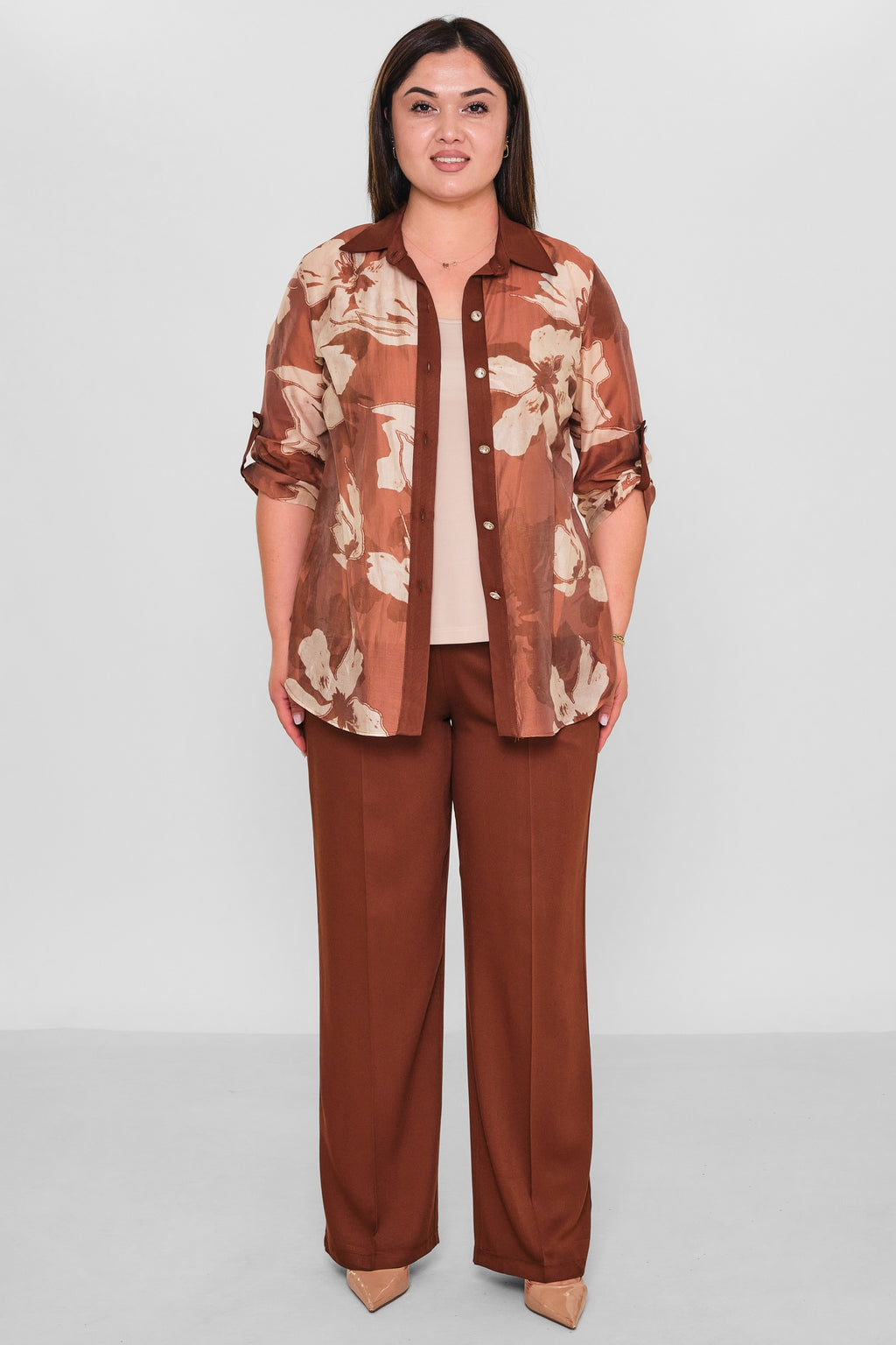 Dress Port - Plus Size Suit (DSP26Y3573) - 8690200194054