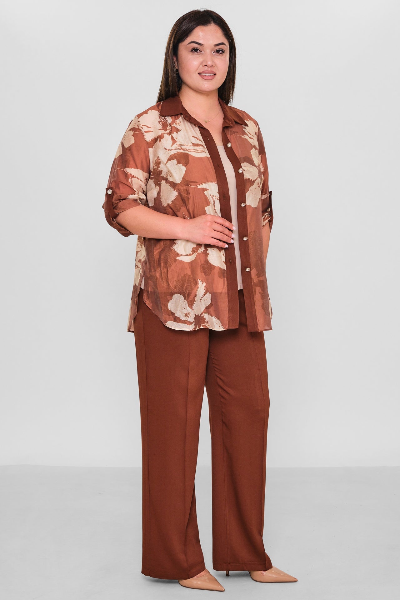 Dress Port - Plus Size Suit (DSP26Y3573) - 8690200194054