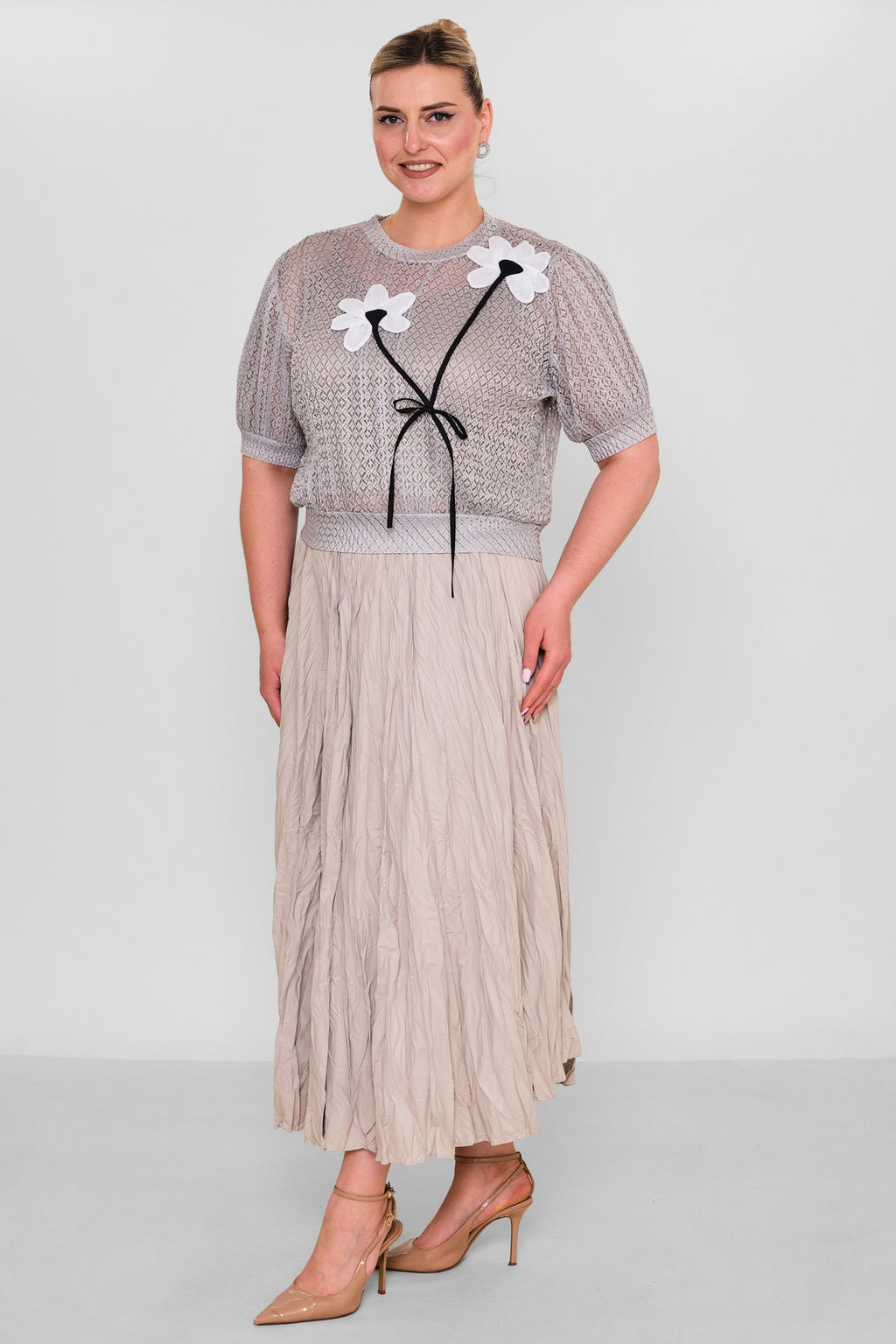 Myraang - Plus Size Suit (MRG26Y08-8424) - 8690200194160