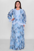 Nupel Line - Plus Size Dress (NPL26Y5168BB) - 8690200194177