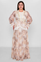 Nupel Line - Plus Size Dress (NPL26Y5168BB) - 8690200194184