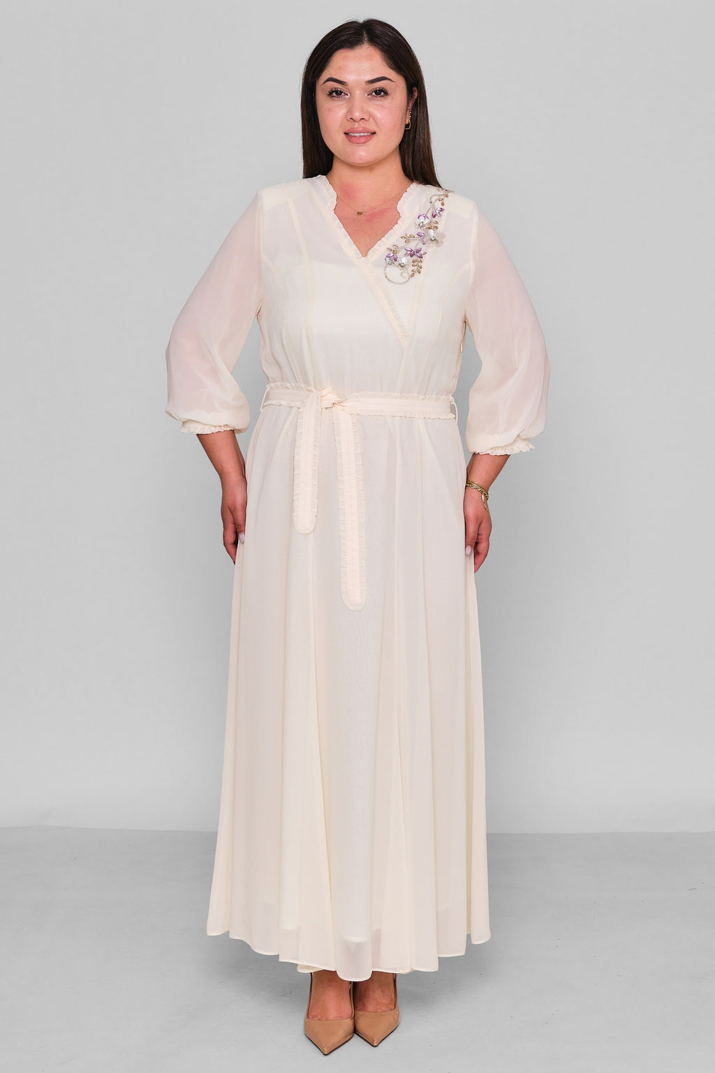 Gumanize - Plus Size Dress (GMZ2026-956-172) - 8690200194351