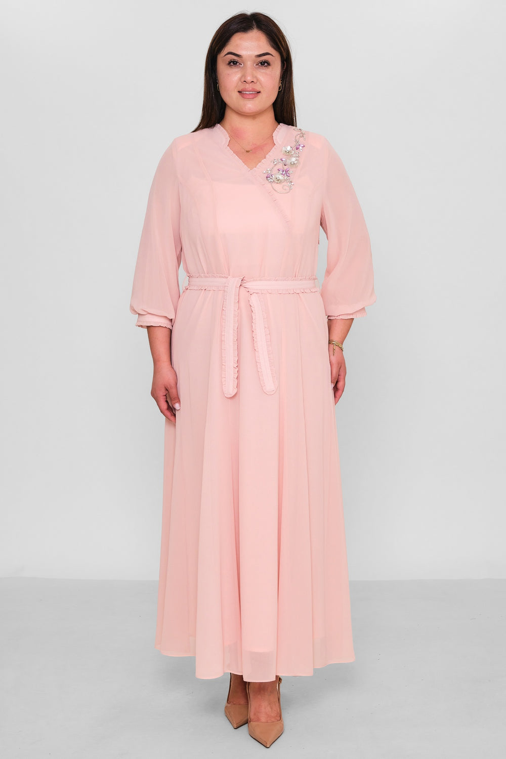 Gumanize - Plus Size Dress (GMZ2026-956-172) - 8690200194368