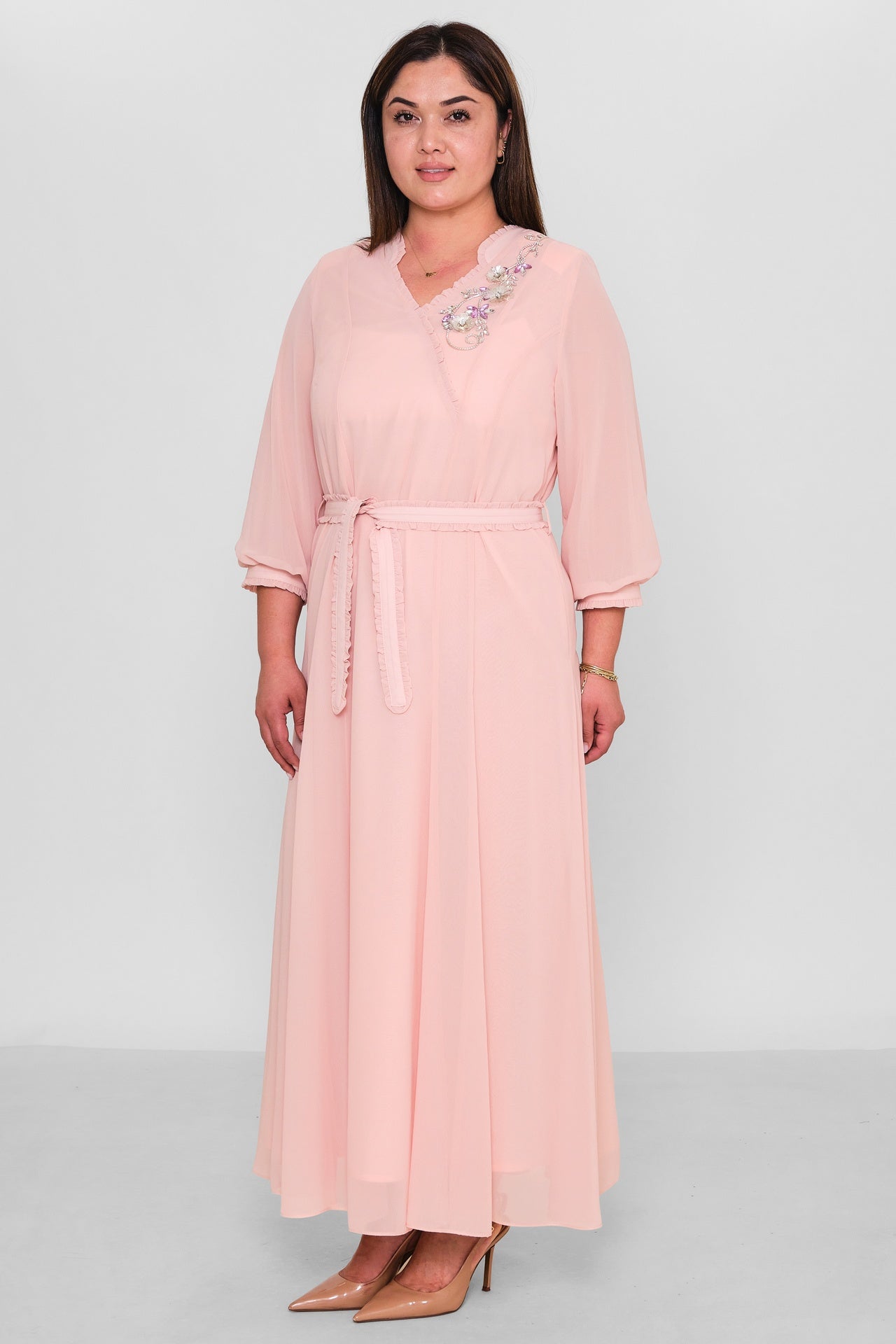 Gumanize - Plus Size Dress (GMZ2026-956-172) - 8690200194368