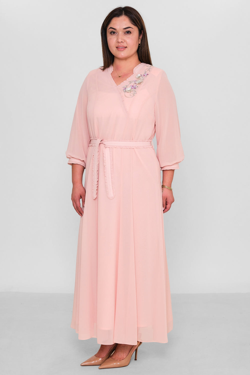 Gumanize - Plus Size Dress (GMZ2026-956-172) - 8690200194368