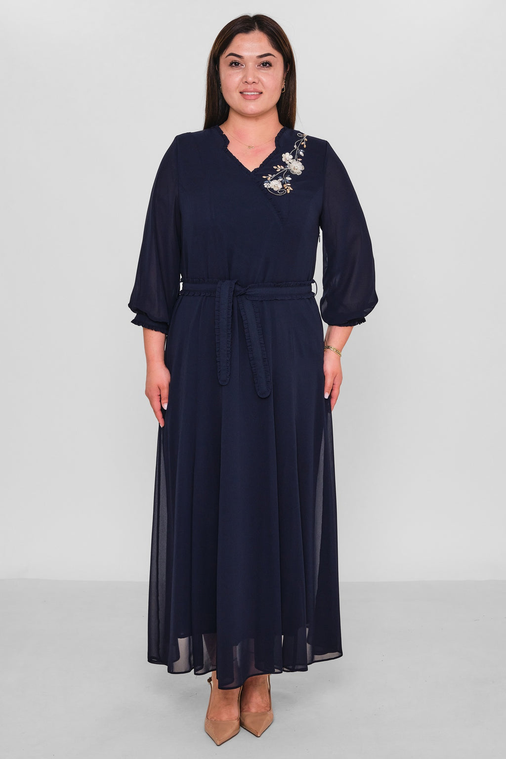 Gumanize - Plus Size Dress (GMZ2026-956-172) - 8690200194375