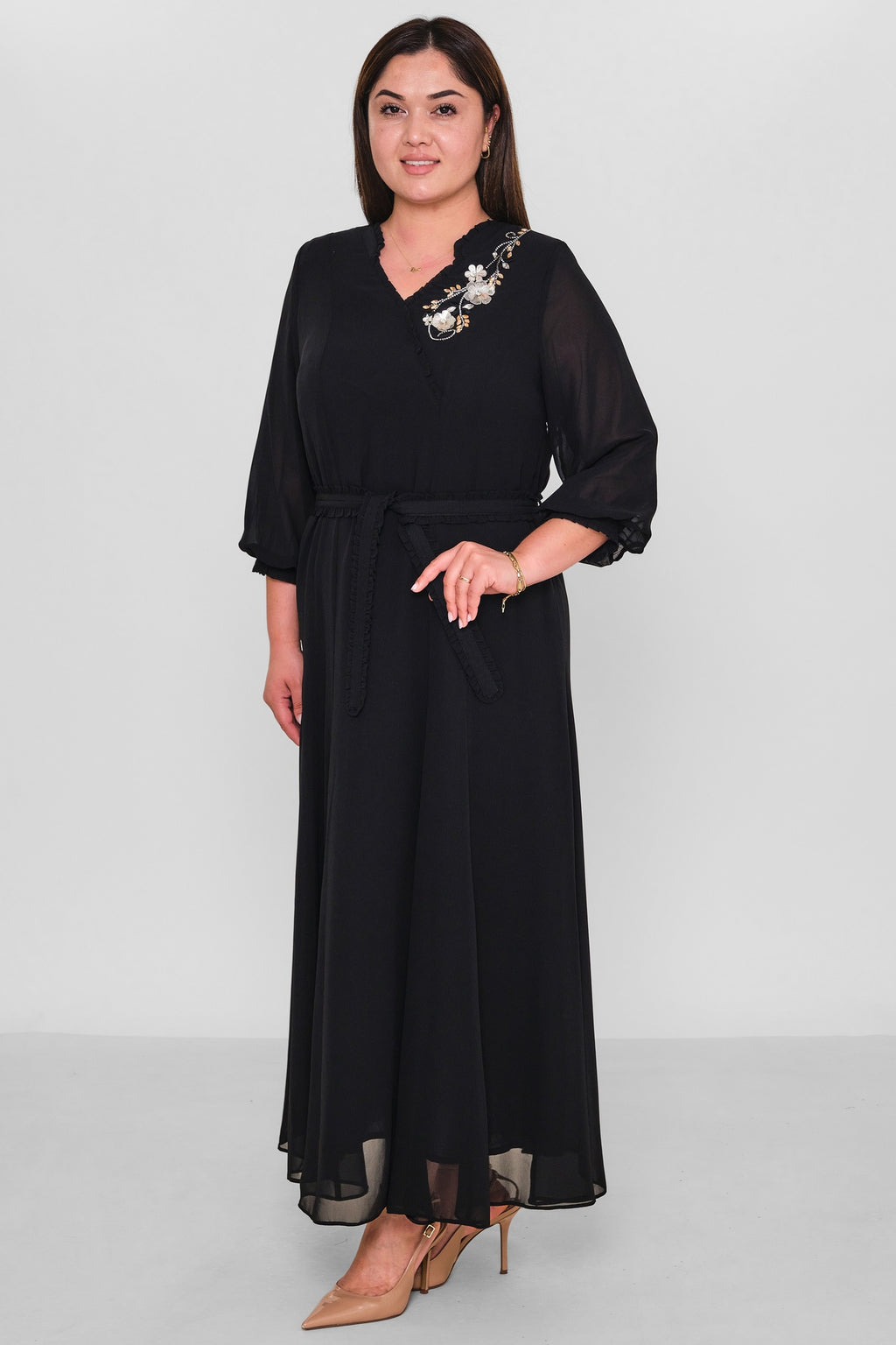Gumanize - Plus Size Dress (GMZ2026-956-172) - 8690200194382