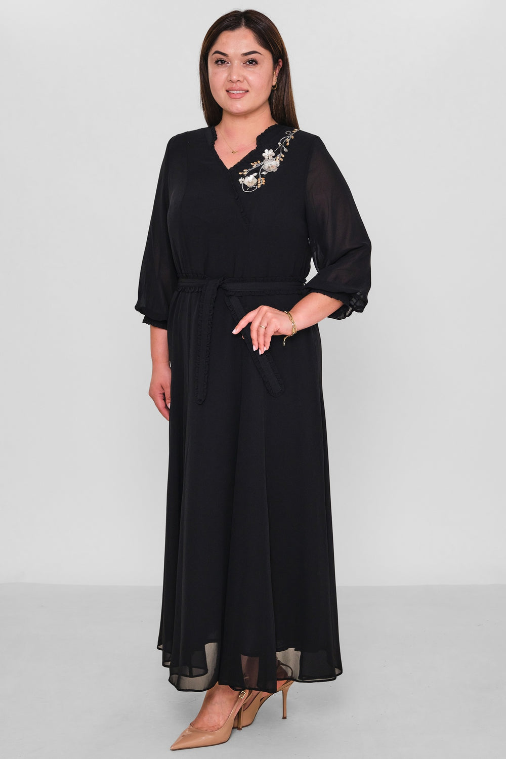 Gumanize - Plus Size Dress (GMZ2026-956-172) - 8690200194382