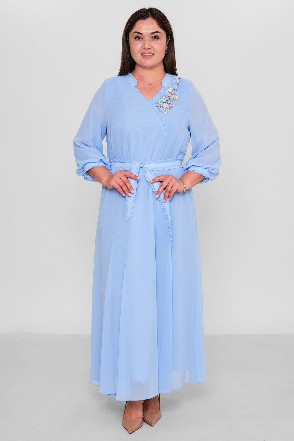 Gumanize - Plus Size Dress (GMZ2026-956-172) - 8690200194399