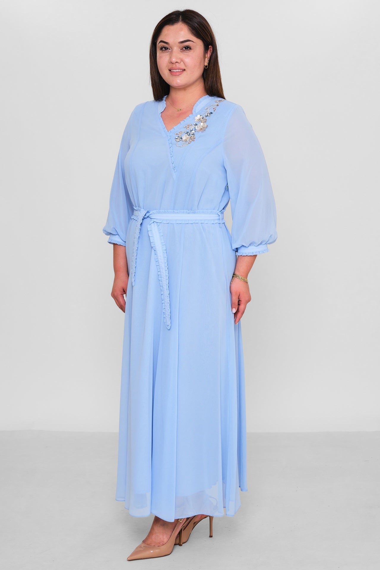 Gumanize - Plus Size Dress (GMZ2026-956-172) - 8690200194399