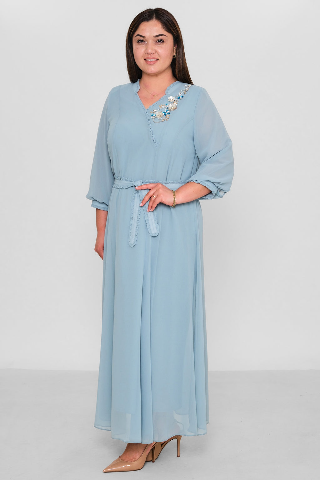 Gumanize - Plus Size Dress (GMZ2026-956-172) - 8690200194405