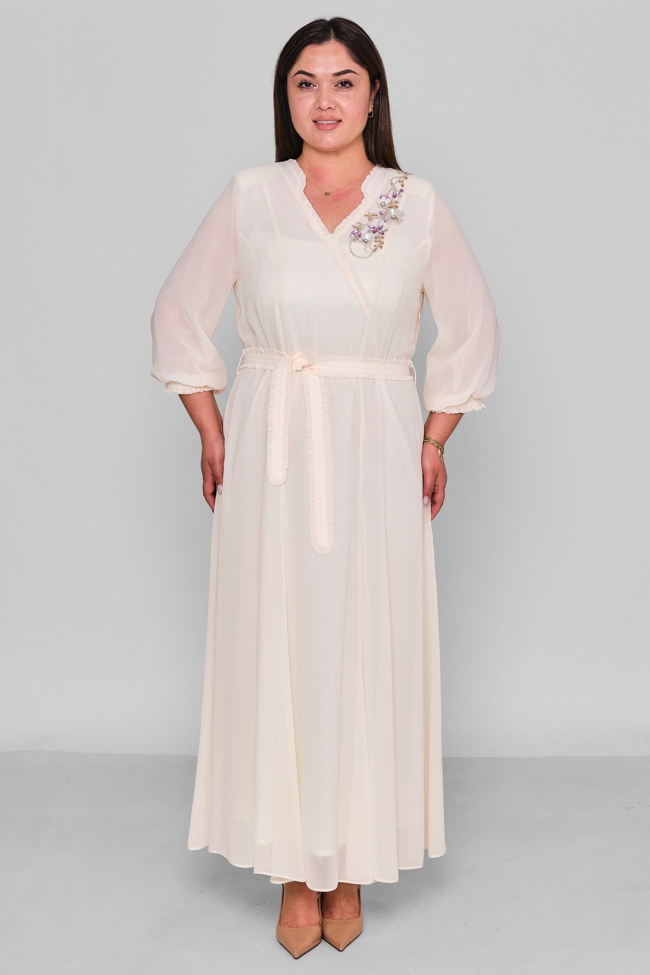 Gumanize - Extended Plus Size Dress (GMZ2026-991-172) - 8690200194412