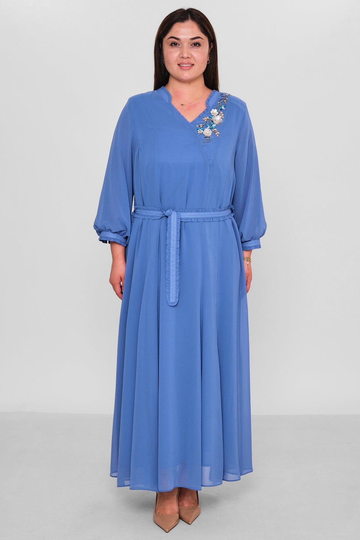 Gumanize - Extended Plus Size Dress (GMZ2026-991-172) - 8690200194436