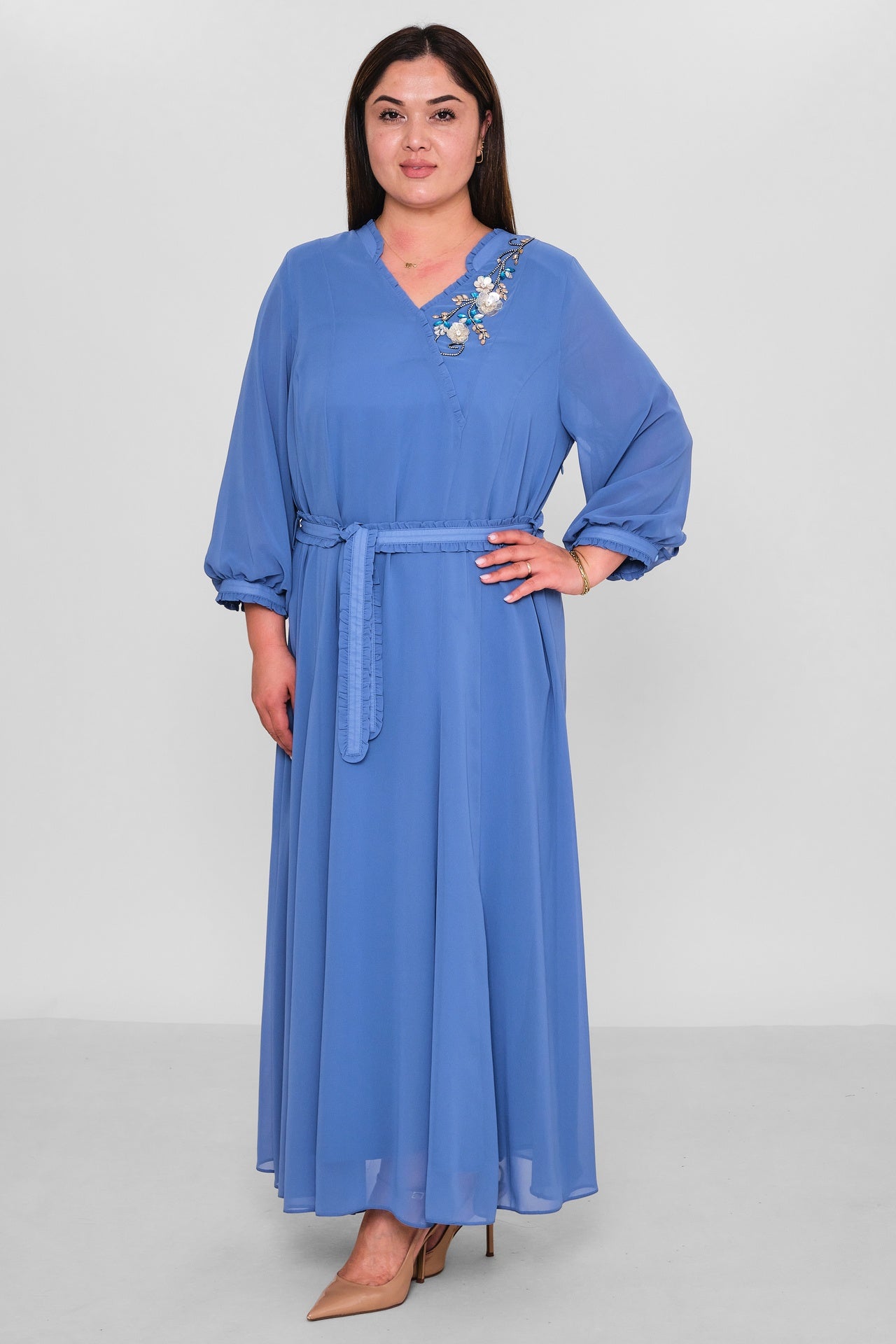 Gumanize - Extended Plus Size Dress (GMZ2026-991-172) - 8690200194436