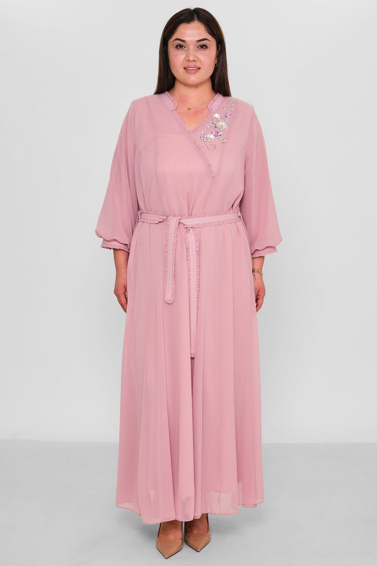 Gumanize - Extended Plus Size Dress (GMZ2026-991-172) - 8690200194450