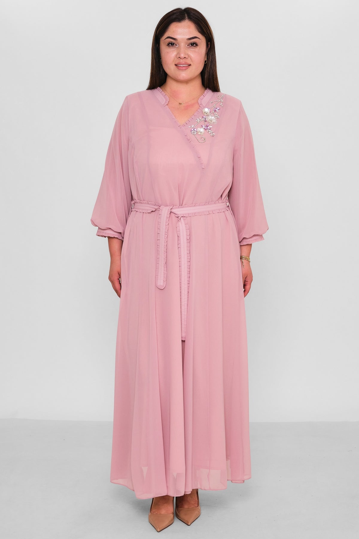 Gumanize - Extended Plus Size Dress (GMZ2026-991-172) - 8690200194450