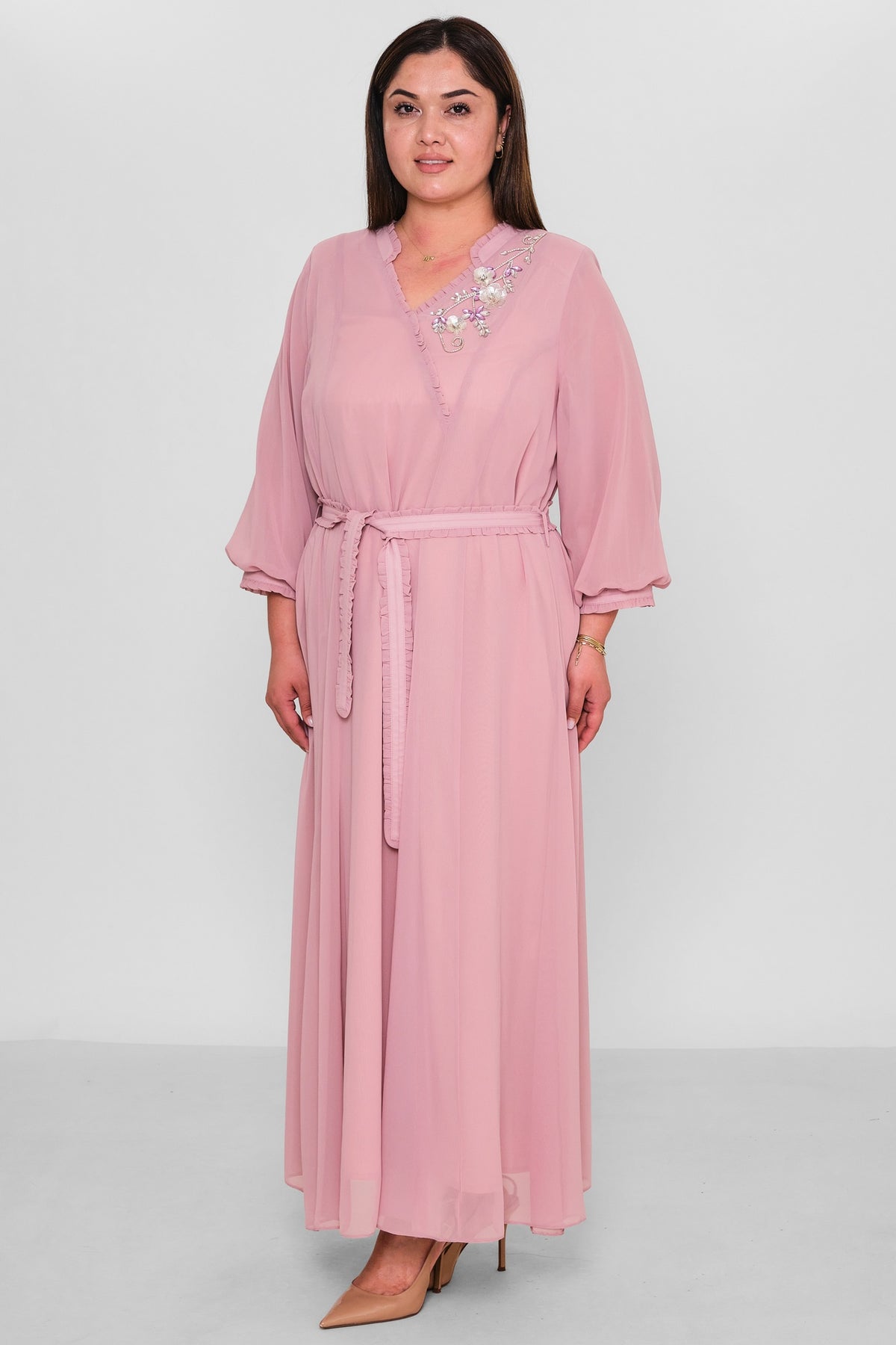 Gumanize - Extended Plus Size Dress (GMZ2026-991-172) - 8690200194450