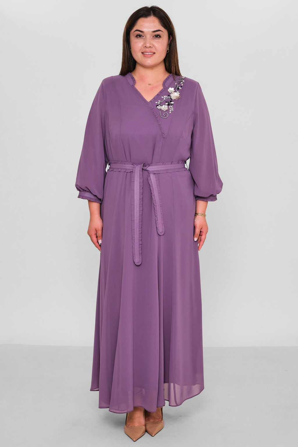 Gumanize - Extended Plus Size Dress (GMZ2026-991-172) - 8690200194467