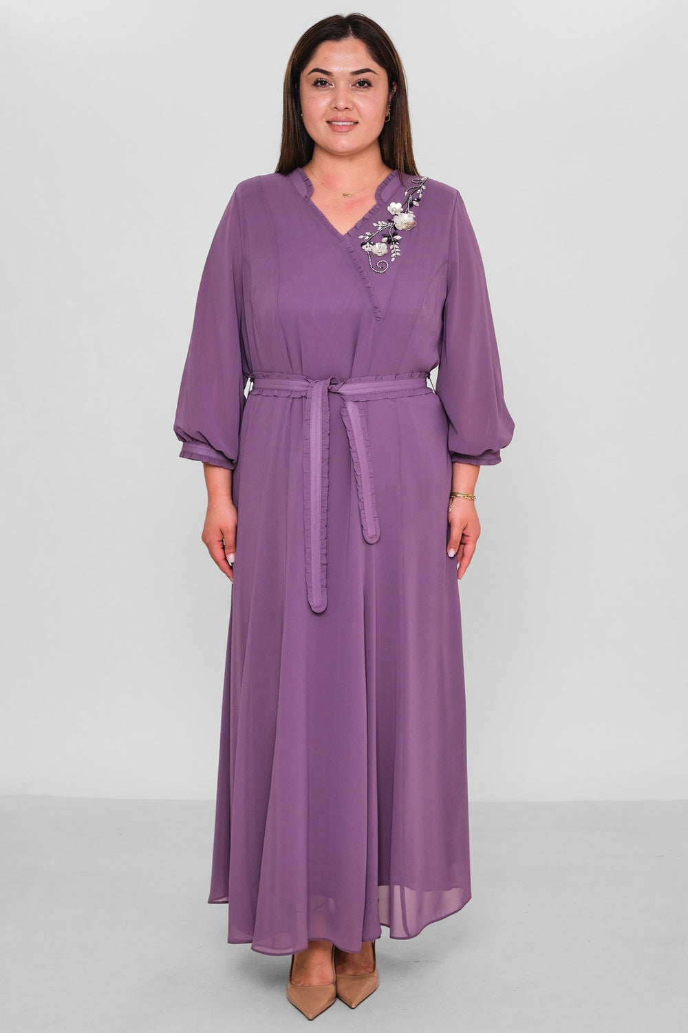 Gumanize - Extended Plus Size Dress (GMZ2026-991-172) - 8690200194467