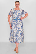 Revaro - Plus Size Dress (RVR26YBS-2710) - 8690200194627