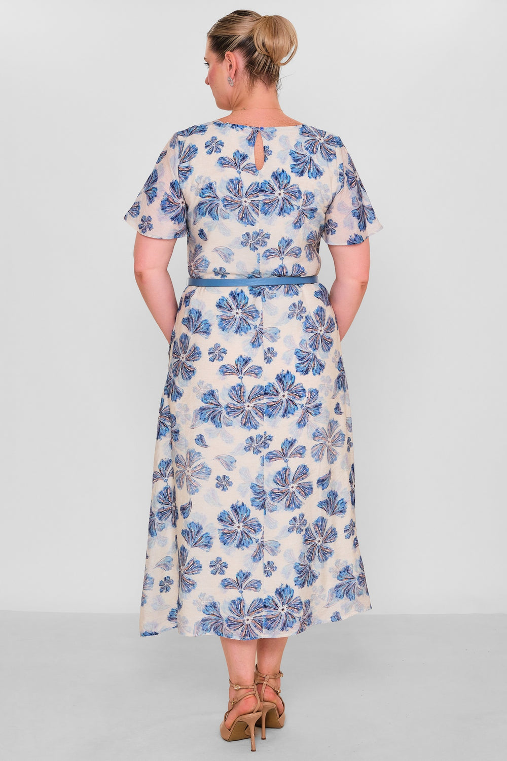 Revaro - Plus Size Dress (RVR26YBS-2710) - 8690200194627
