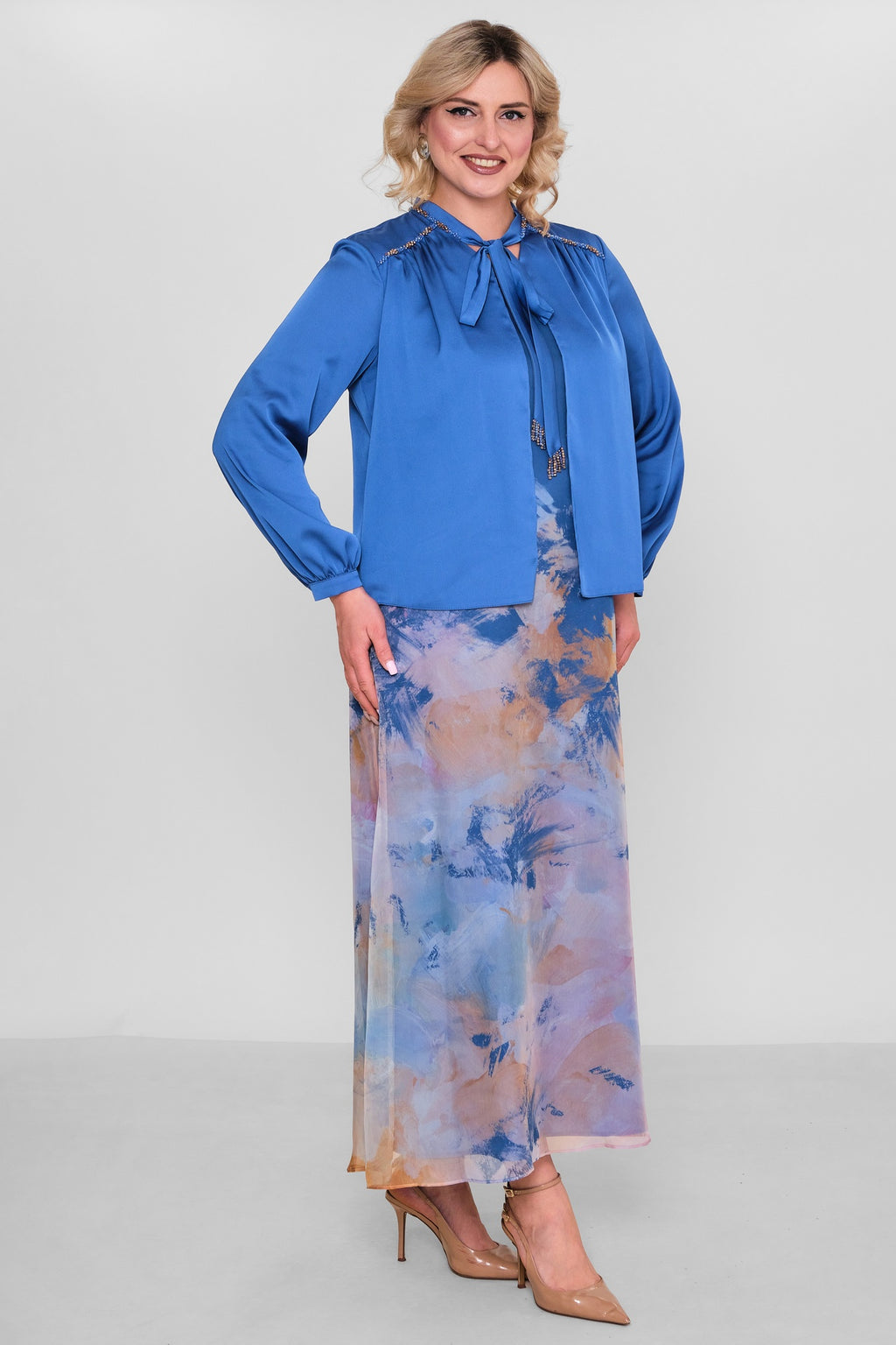 Ksas - Plus Size Dress (KSAS32410) - 8690200194863