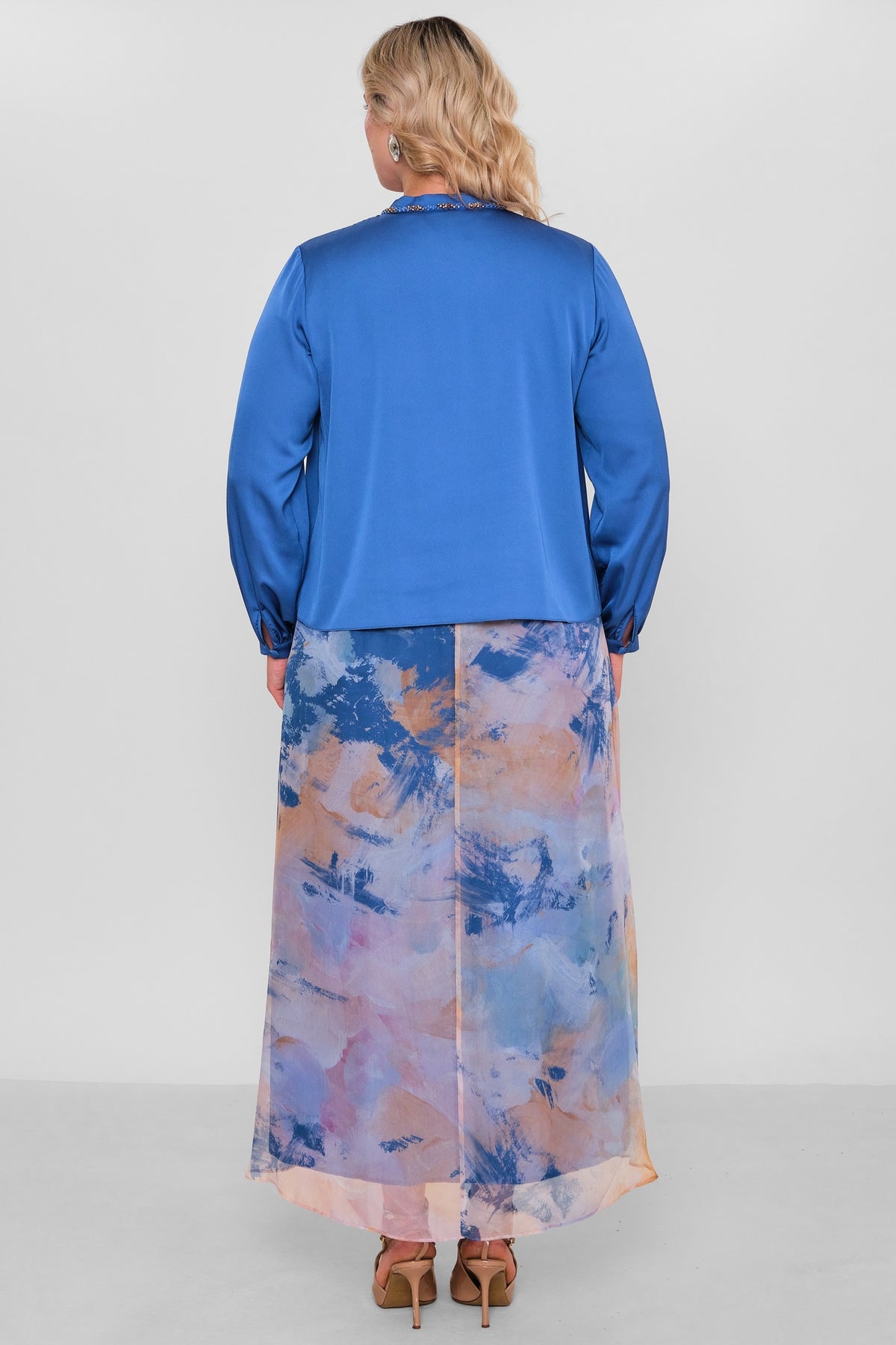 Ksas - Plus Size Dress (KSAS32410) - 8690200194863