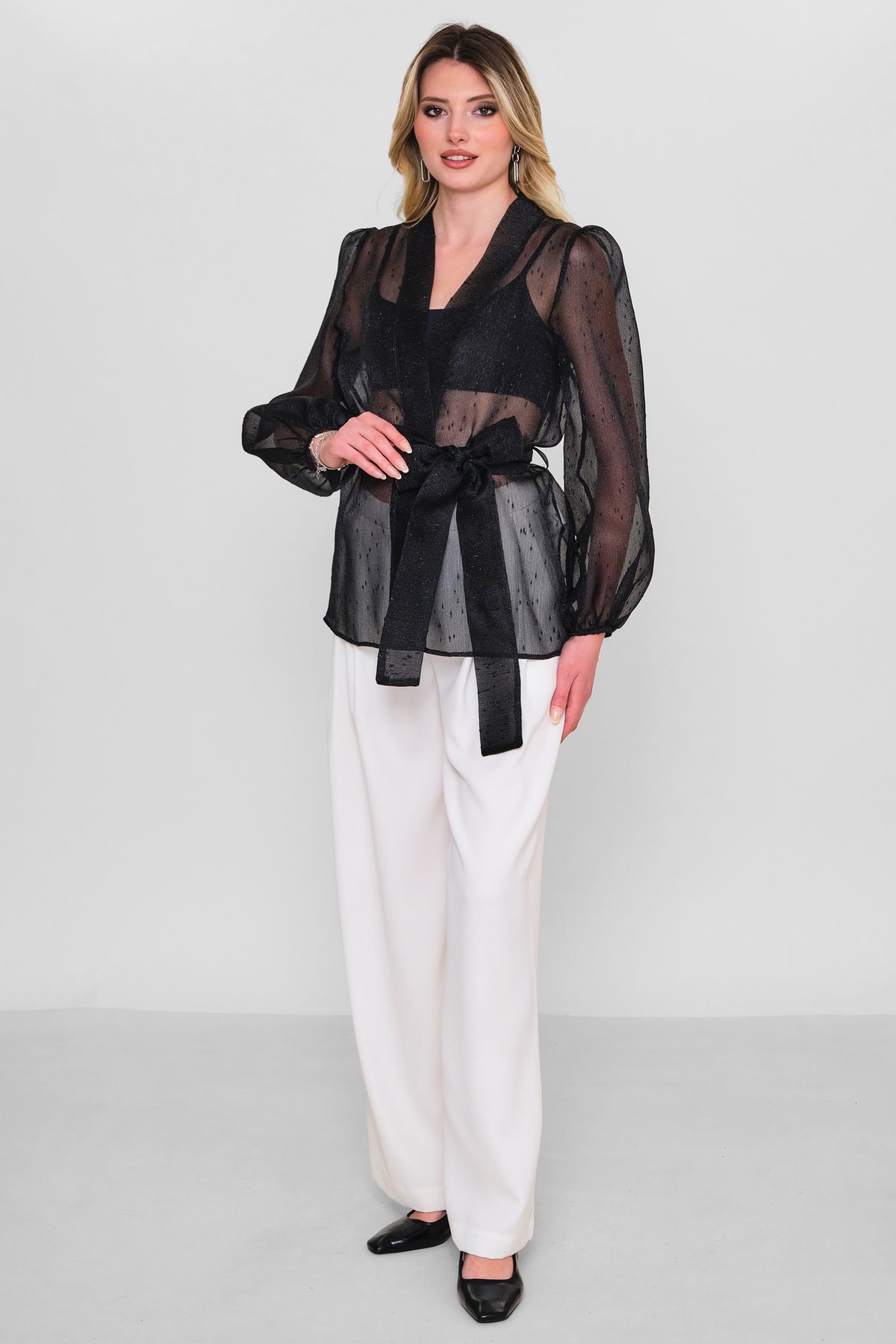 Myraang - Regular Size Blouse (MRG26Y02-3118) - 8690200194924