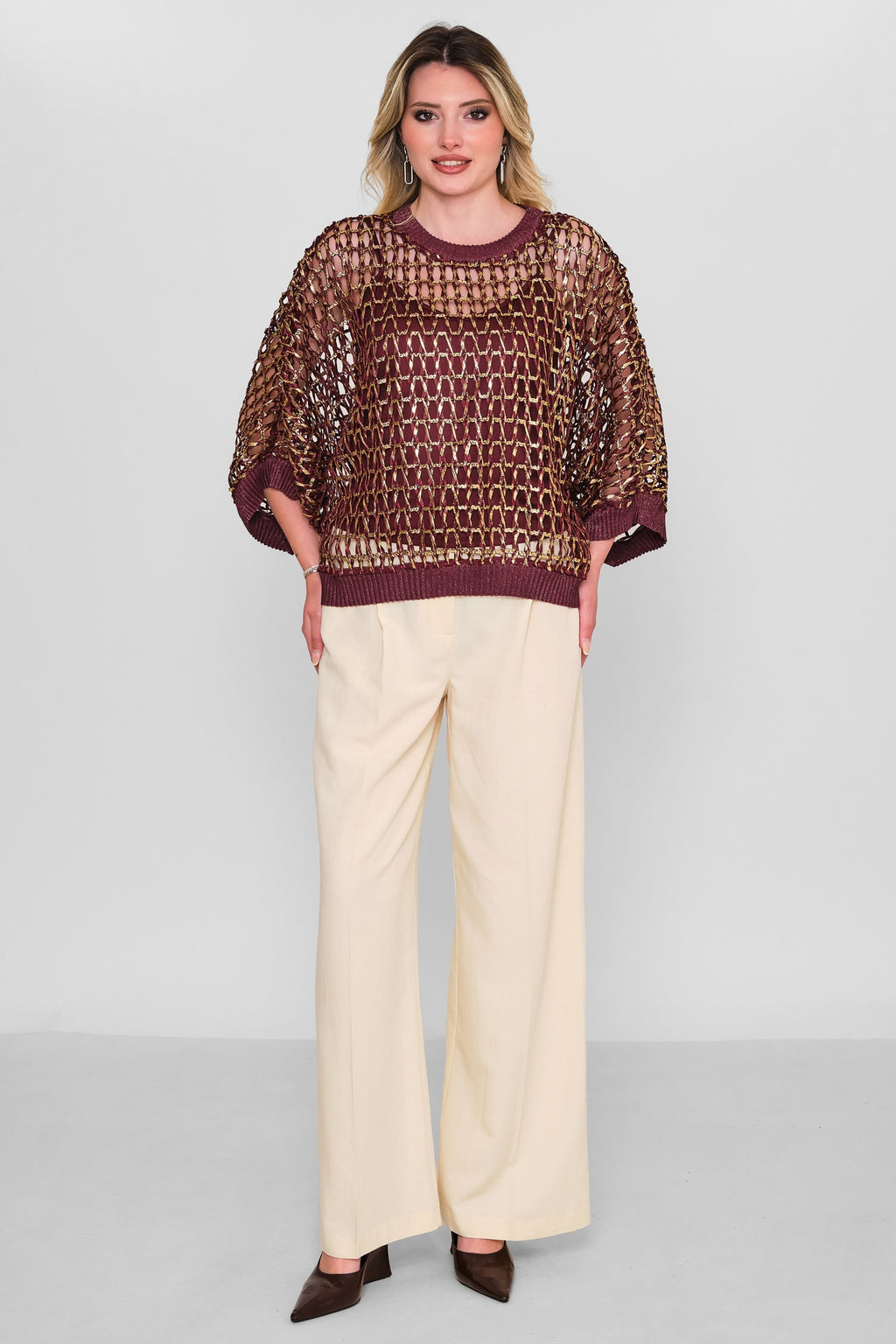 Myraang - Regular Size Blouse (MRG26Y02-3125) - 8690200194948