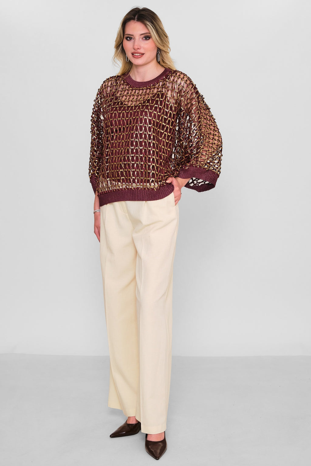 Myraang - Regular Size Blouse (MRG26Y02-3125) - 8690200194948