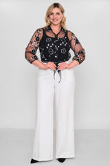 Myraang - Plus Size Blouse (MRG26Y08-8433) - 8690200194979