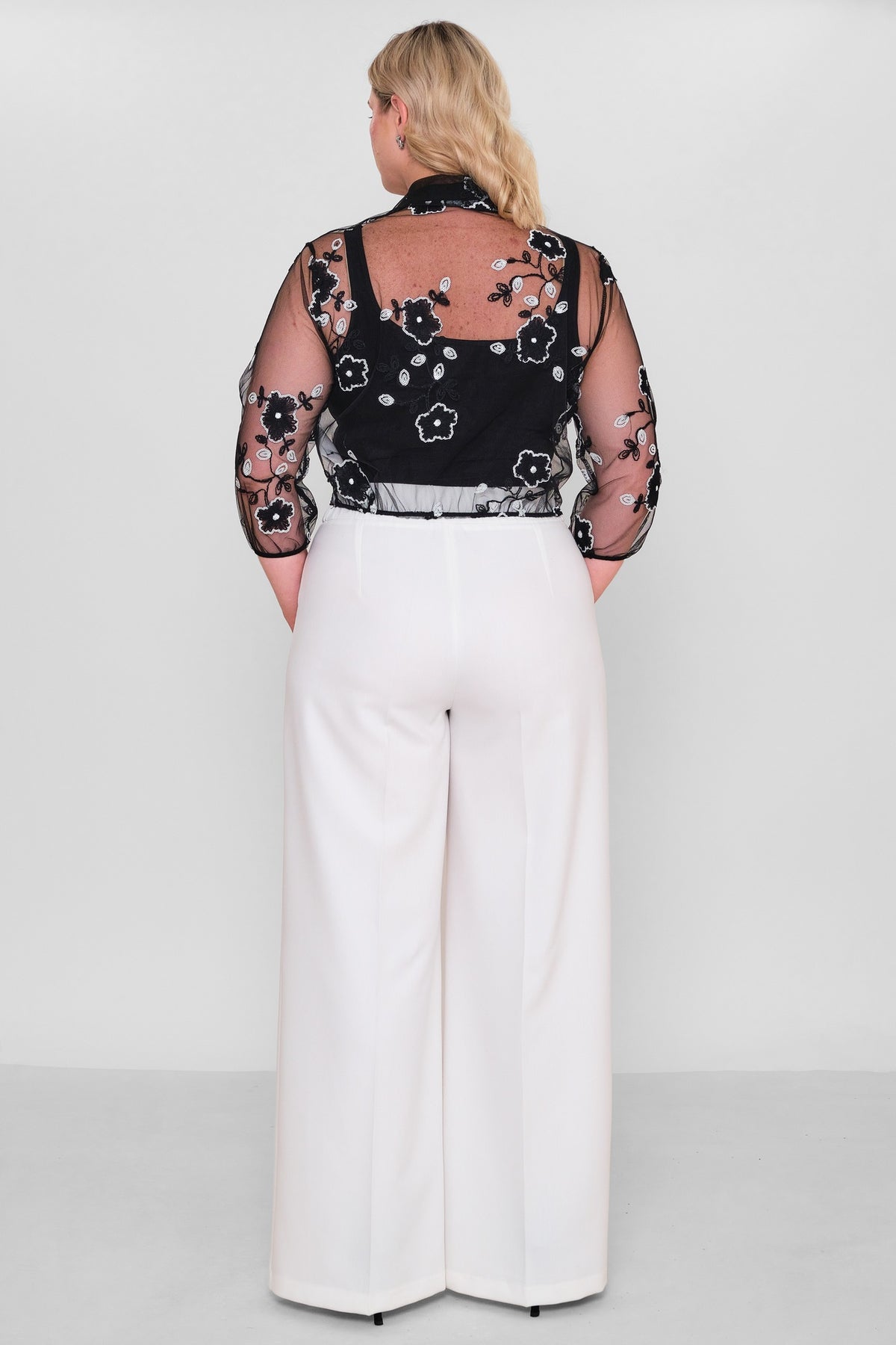 Myraang - Plus Size Blouse (MRG26Y08-8433) - 8690200194979