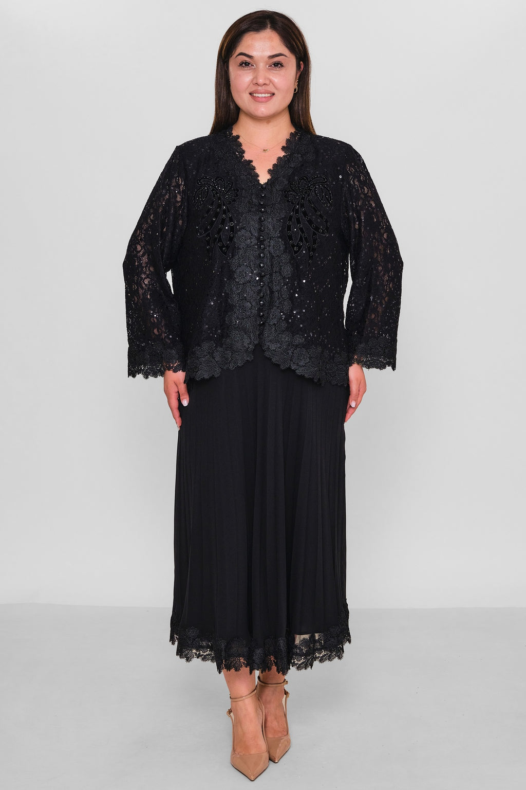 Gumanize - Extended Plus Size Dress (GMZ2026-288-7940) - 8690200195013