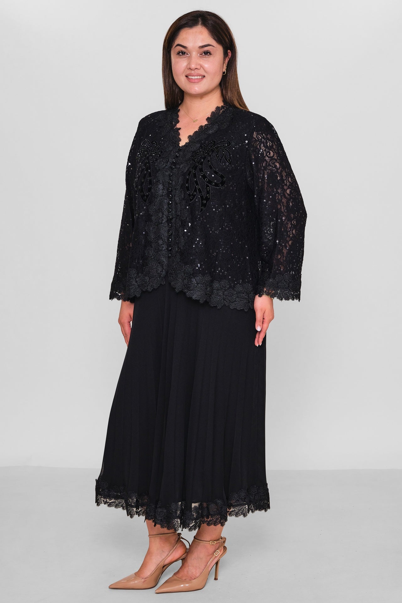 Gumanize - Extended Plus Size Dress (GMZ2026-288-7940) - 8690200195013
