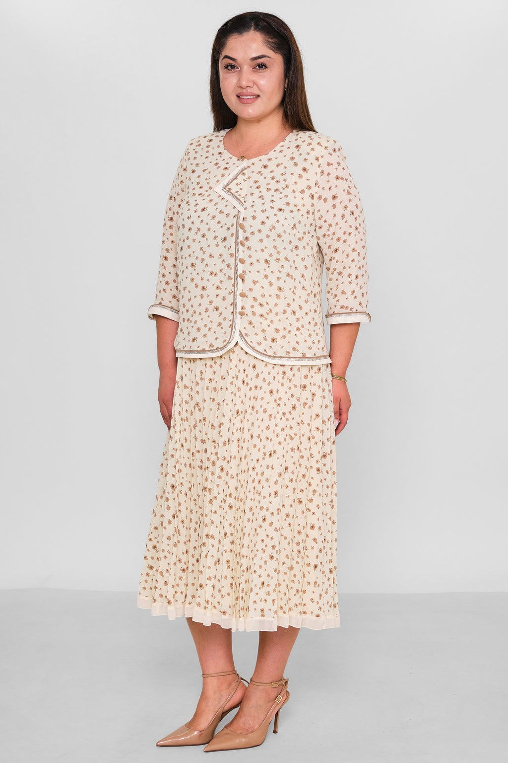 Gumanize - Plus Size Dress (GMZ2026-405-8345) - 8690200195020