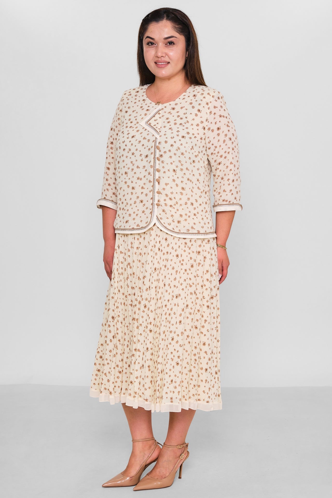 Gumanize - Plus Size Dress (GMZ2026-405-8345) - 8690200195020