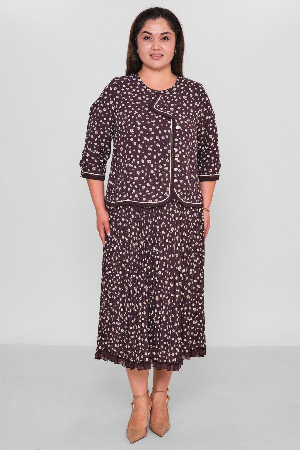Gumanize - Plus Size Dress (GMZ2026-405-8345) - 8690200195051