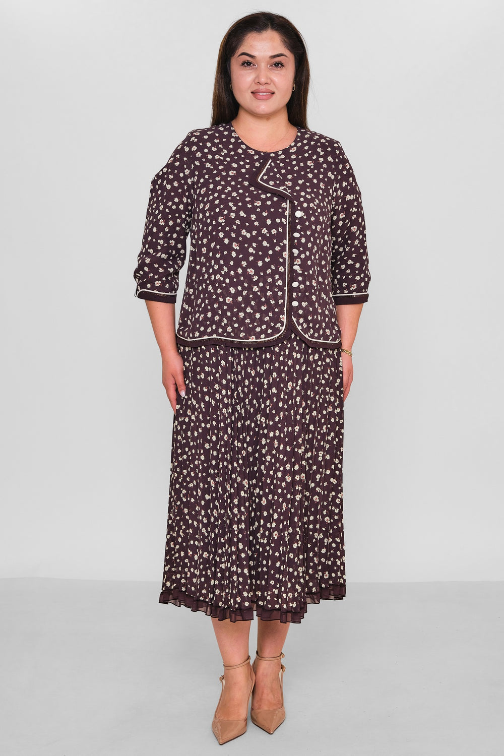 Gumanize - Plus Size Dress (GMZ2026-405-8345) - 8690200195051
