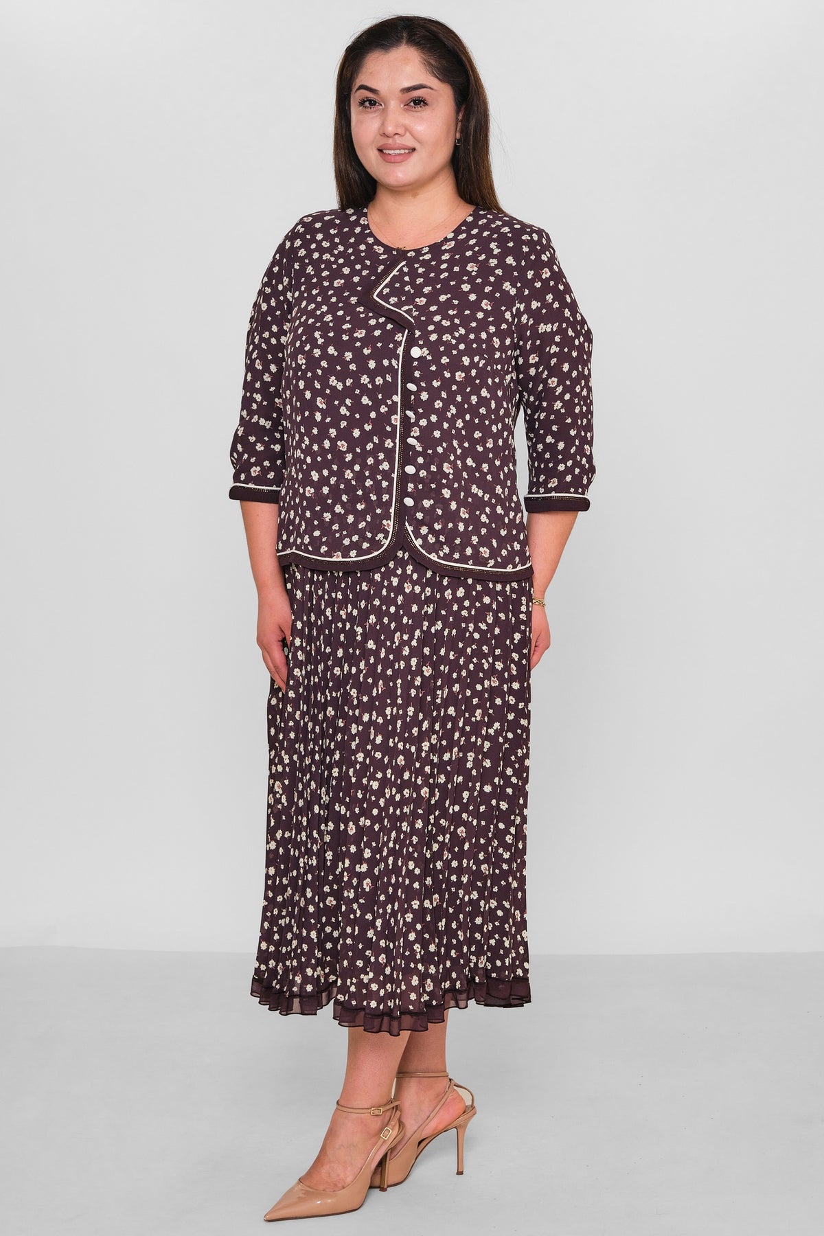 Gumanize - Plus Size Dress (GMZ2026-405-8345) - 8690200195051