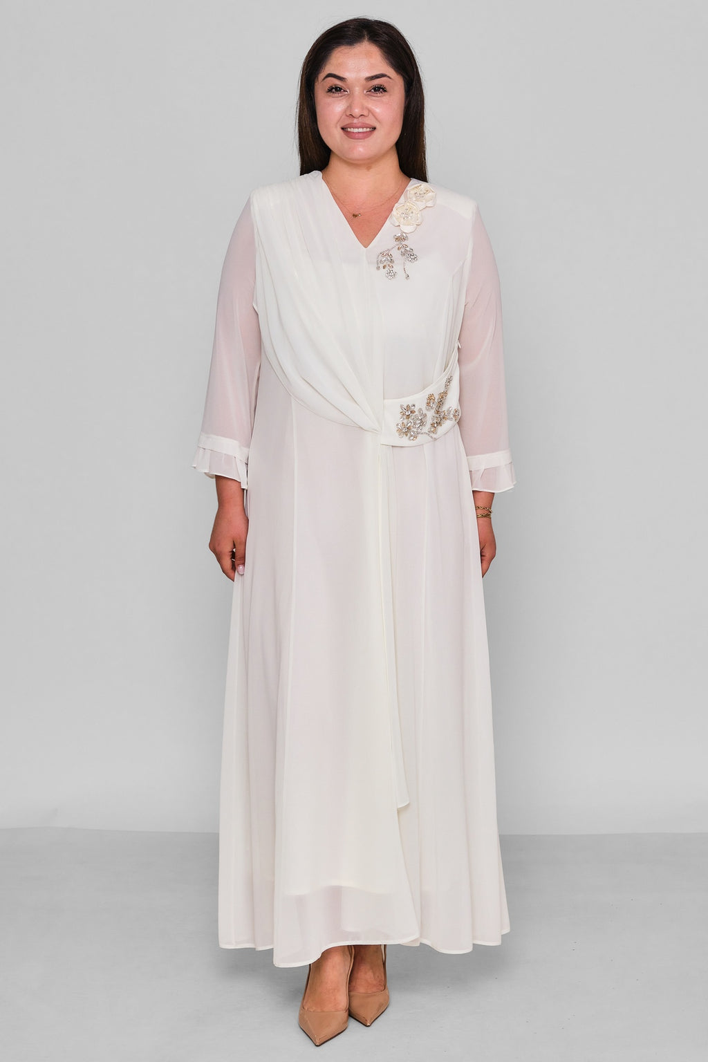 Gumanize - Plus Size Dress (GMZ2026-953-172) - 8690200195068