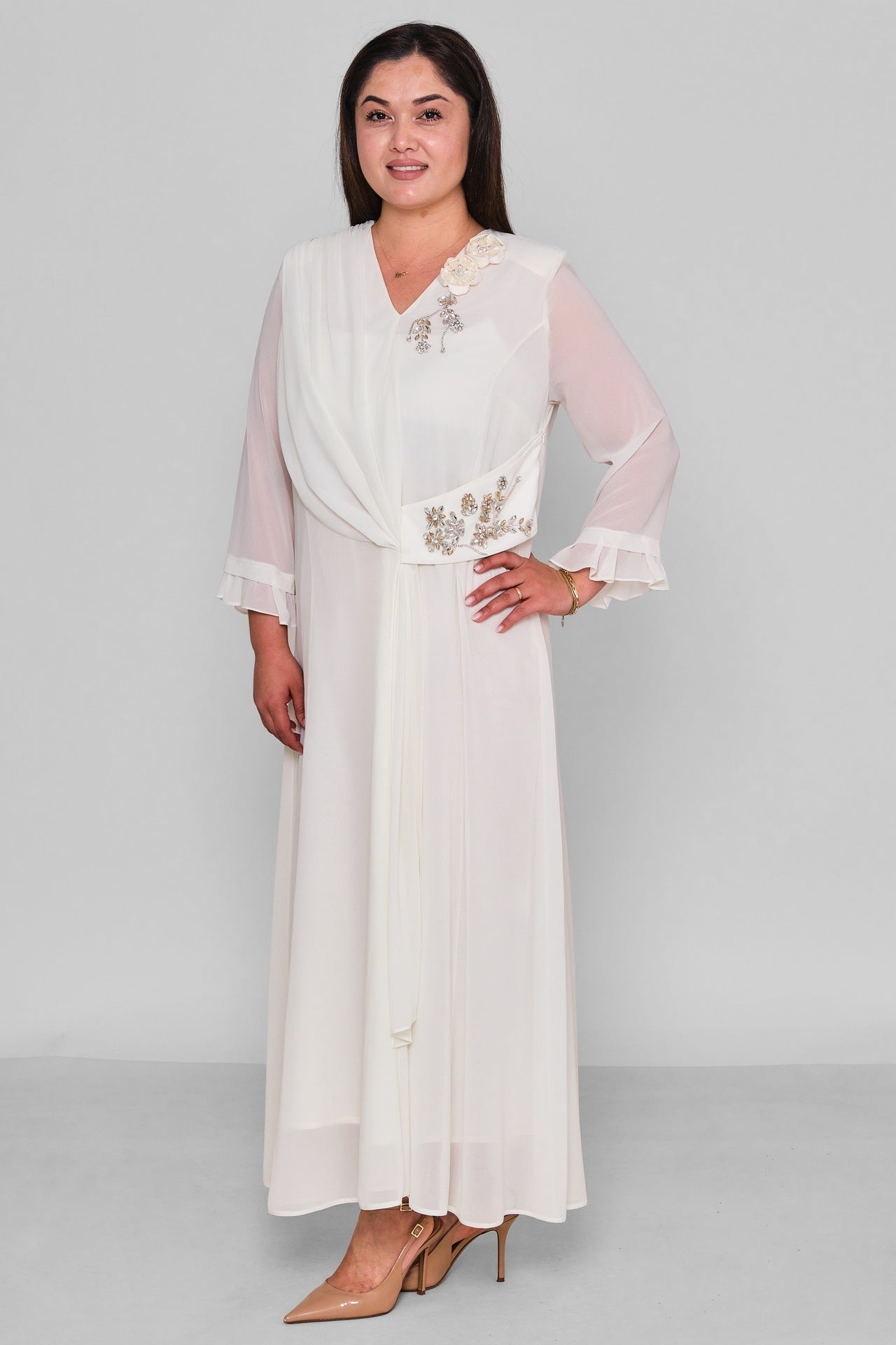 Gumanize - Plus Size Dress (GMZ2026-953-172) - 8690200195068