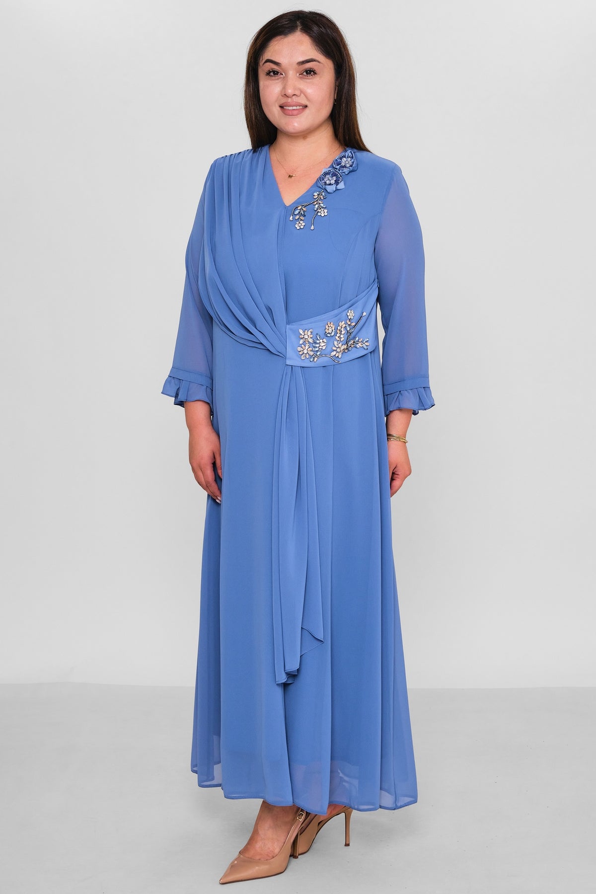 Gumanize - Plus Size Dress (GMZ2026-953-172) - 8690200195082