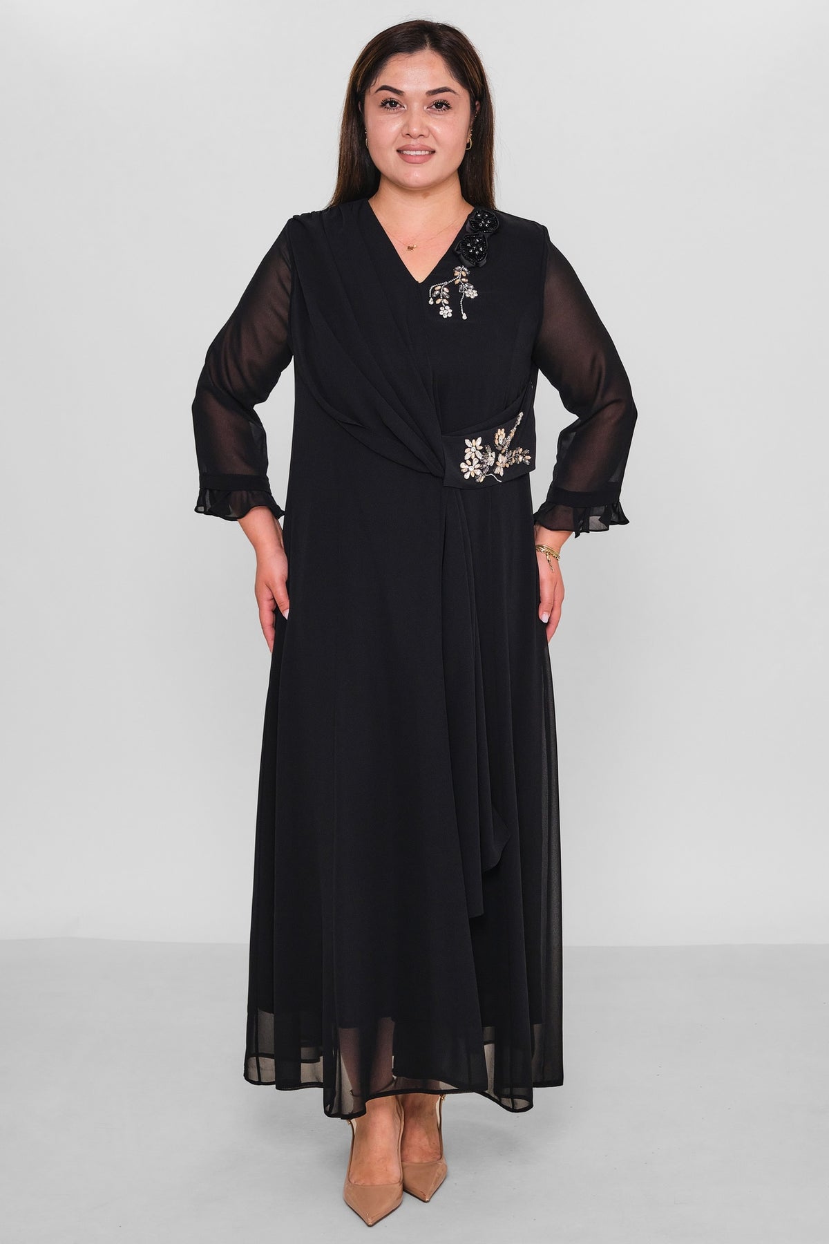 Gumanize - Plus Size Dress (GMZ2026-953-172) - 8690200195099
