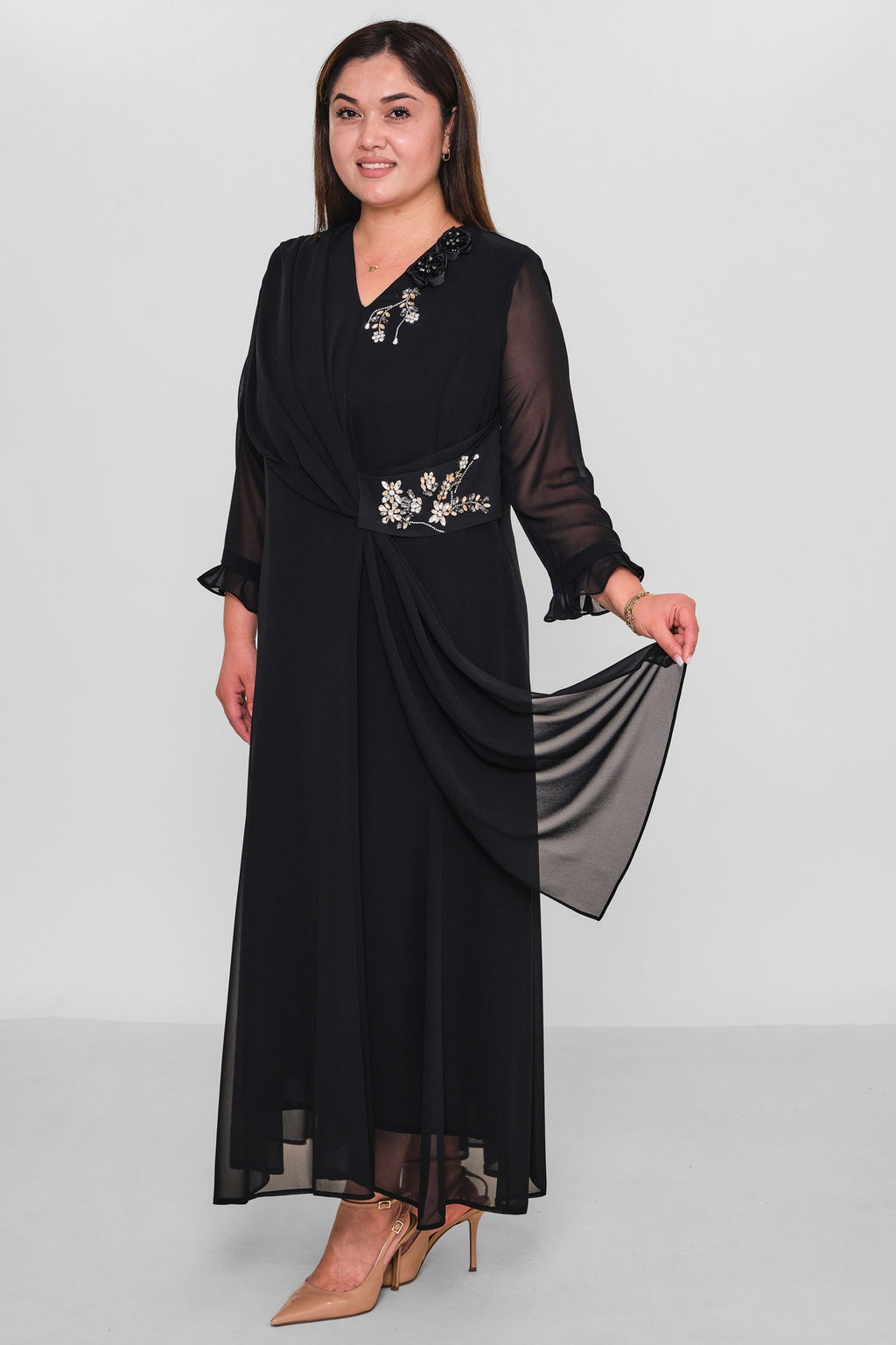 Gumanize - Plus Size Dress (GMZ2026-953-172) - 8690200195099